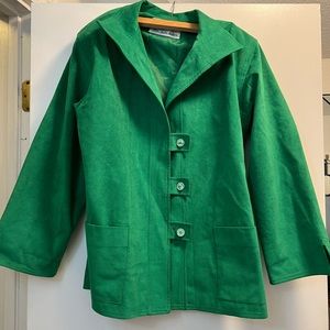 Samuel Robert Vintage Emerald Green Jacket